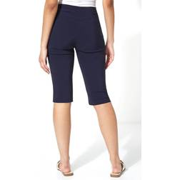 Roman Knee Length Stretch Shorts