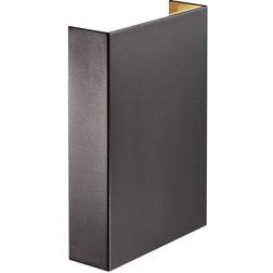 Nordlux Fold 15 Black Wall Flush Light 15cm