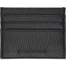 Emporio Armani Læder Wallets Cardholders - Sort