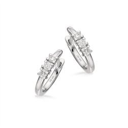 Scrouples Kleopatra Karat Vitguld Örhängen Med Diamanter 0,20 Carat W/si 1146,20