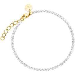 Rosefield Mini Pearl Bracelet Gold JBMPG-J601