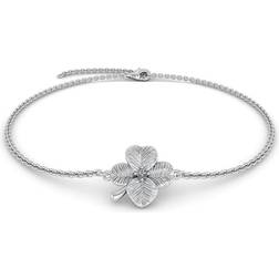 Smykkekæden Lykke Firkløver Armbånd Sterling Sølv