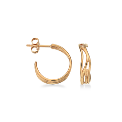 Scrouples 8 Carat Earrings - Gold