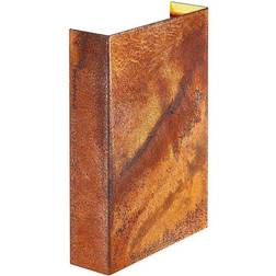 Nordlux Fold 15 Corten Wall Flush Light 15cm