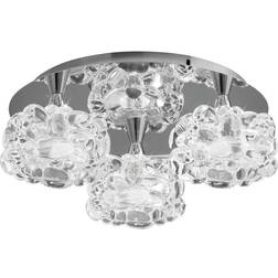 O2 Cluster 3 Ceiling Flush Light