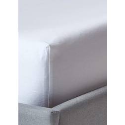 Homescapes Cotton Fitted 400 Thread count Bed Sheet White