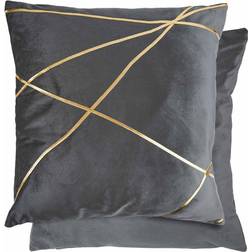 Geometric Cushion Complete Decoration Pillows Beige, Silver