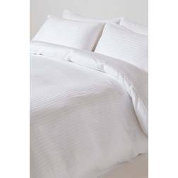 Homescapes Egyptian Cotton Set 330 Thread Duvet Cover White
