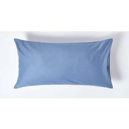 Homescapes Air Force Egyptian Cotton Housewife Thread Force Force Pillow Case Blue