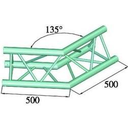 AluTruss TRILOCK 6082AC-23 Capriata A 3 Punti Angolare 135 °