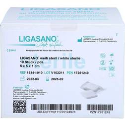 Ligasano Med 10 Compresse Sterili 5 x 5 x 1 cm