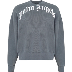 Palm Angels Curved Logo Sweatshirt