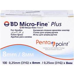 BD BD MICRO-FINE 8 Pen-Nadeln 0,25x8 mm 100 Stück