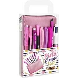 Bic Schreibstifte, Pink & Purpleset (Mehrfarbig)