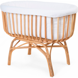 Childhome Rattan Cradle, Cover & Mattress