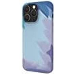 Celly Watercolor Cover per iPhone 13 Pro Blu