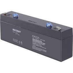 Voltcraft CE12V/2,3Ah Blybatteri 12 V 2.3 Ah Blyfleece (B x H x T) 178 x 67 x 35 mm Fladstik 4,8 mm Vedligeholdelsesfri