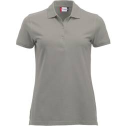 Clique Classic Marion Dame Polo T-Skjorte - Silver/Grey