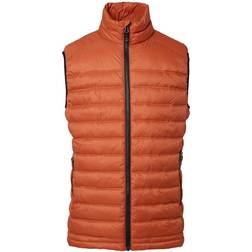 South West Alve quiltet vest, Dark-orange