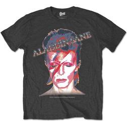 David Bowie Black Men's David Bowie Aladdin Sane T-shirt