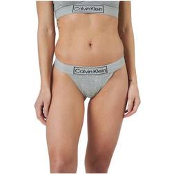 Calvin Klein Reimagined Heritage High Leg Thong Grey