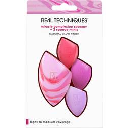 Real Techniques Berry Pop Miracle Complexion Sæt med vaskesvamp og minivaskesvampe-Ingen farve Ingen farve No Size