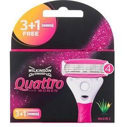 Wilkinson Sword Rasierklingen, Quattro For Women (4 x)