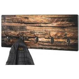 HAKU Möbel HAKU Möbel Wandgarderobe 18888 Motiv Holz 5