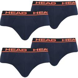 Head Mens Men's Briefs, Peacoat/orange