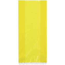 Unique Cellophane Yellow Party Bags, Pack of 30