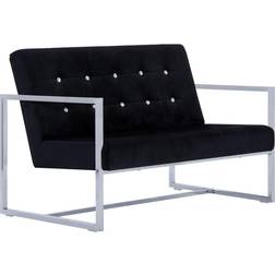 vidaXL 2-Seater with Armrests Sofa