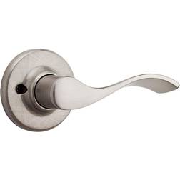 Kwikset Balboa Satin Right-Handed Dummy Door Lever Microban