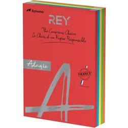 Rey Adagio A4 Gekleurd Papier 5 x 50 Vellen