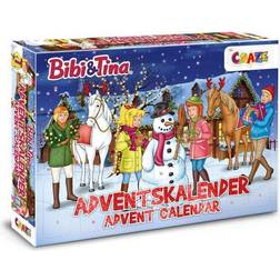 Craze ADVENTSKALENDER 2022 julmarknad BIBI OCH TINA leksakskalender för flickor B&T julkalender spelfigurer 33340