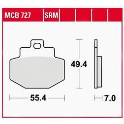 TRW Sinter Maxi Scooter MCB727SRM