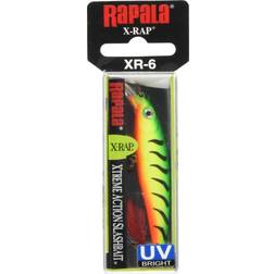 Rapala unisex vuxen X-Rap lås, brandman UV, 6 cm