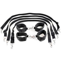 Pipedream FFS Cuff Tether Set Black