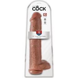 Doc Johnson King Cock 15 Cock w Balls