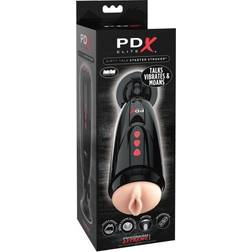 Pipedream PDX Elite Dirty Talk Vibrerende Kunstig Vagina Masturbator