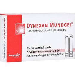 DYNEXAN Mundgel Zylinderampullen 2x1.7 Gramm