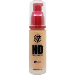 W7 HD Foundation Fresh Beige