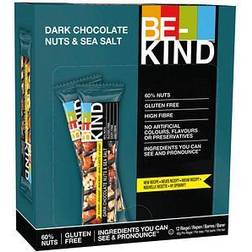 Dark Chocolate Nuts and Seasalt 12 x 40 gram