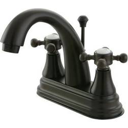 Kingston Brass KS7615BX 4 in Centerset Bathroom Faucet Bronze