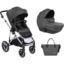 Kinderwagen Thea 2 Babywanne, Wickeltasche, Fußabdeckung, Korb