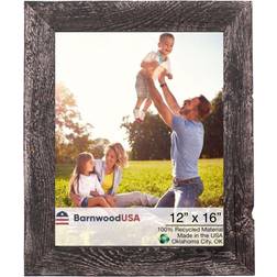 Barnwood USA Rustic Farmhouse Standard Reclaimed Picture Smoky Photo Frame