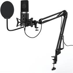 uRage Hama Stream 900 HD Studio table microphone -45 dB 20 20000 Hz 680 ohms cardioid rotary control (00186087)