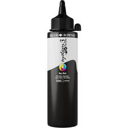 Daler Rowney System 3 Fluid Acrylic Mars Black 250ml