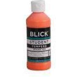 Blick Student Grade Tempera Orange, 8 oz bottle