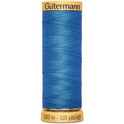 Gutermann Natural Cotton Sky Blue Thread 110 Yd