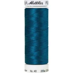 AMANN METTLER Stickgarn POLY SHEEN Dunkelblaugrün (4116) 200 m No.40